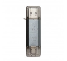 Флеш-накопичувач USB 3.0 16GB Type-C T&G 009 Star Series Silver (TG009TC-16GSL3)
