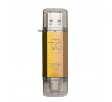 Флеш-накопичувач USB 3.0 32GB Type-C T&G 009 Star Series Gold (TG009TC-32GGD3)