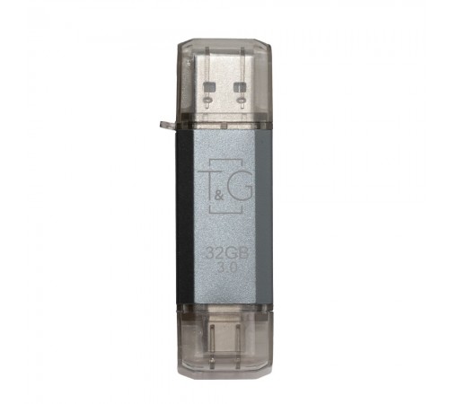 Флеш-накопичувач USB 3.0 32GB Type-C T&G 009 Star Series Silver (TG009TC-32GSL3)