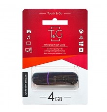 Флеш-накопичувач USB 4GB T&G 012 Classic Series Black (TG012-4GBBK)