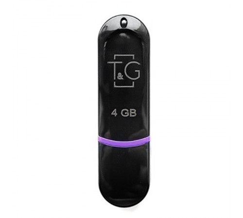 Флеш-накопичувач USB 4GB T&G 012 Classic Series Black (TG012-4GBBK)