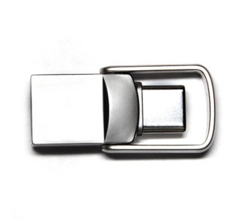 Флеш-накопичувач USB3.0 16GB Type-C T&G 104 Metal Series Silver (TG104TC-16G3)