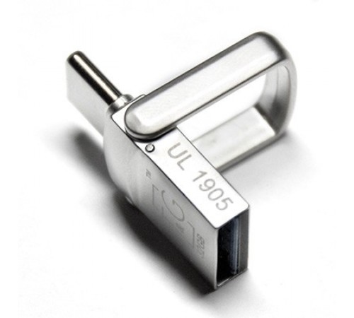 Флеш-накопичувач USB3.0 16GB Type-C T&G 104 Metal Series Silver (TG104TC-16G3)