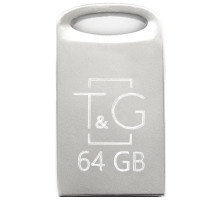 Флеш-накопичувач USB 64GB T&G 105 Metal Series Silver (TG105-64G)