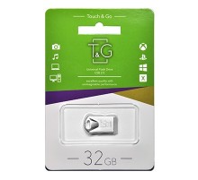 Флеш-накопичувач USB 32GB T&G 106 Metal Series Silver (TG106-32G)