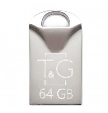 Флеш-накопичувач USB 64GB T&G 106 Metal Series Silver (TG106-64G)