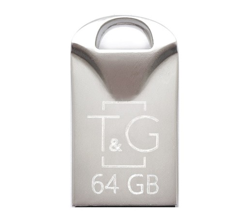 Флеш-накопичувач USB 64GB T&G 106 Metal Series Silver (TG106-64G)