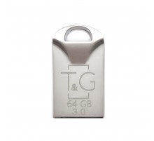 Флеш-накопичувач USB3.0 64GB T&G 106 Metal Series Silver (TG106-64G3)