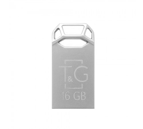 Флеш-накопичувач USB 16GB T&G 110 Metal Series Silver (TG110-16G)