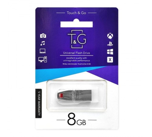 Флеш-накопичувач USB 8GB T&G 115 Stylish Series (TG115-8G)