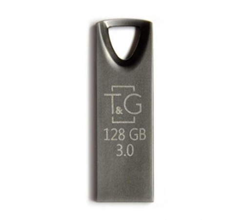 Флеш-накопичувач USB3.0 128GB T&G 117 Metal Series Black (TG117BK-128G3)