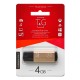 Флеш-накопичувач USB 4GB T&G 121 Vega Series Gold (TG121-4GBGD)
