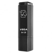 Флеш-накопичувач USB 64GB T&G 121 Vega Series Black (TG121-64GBBK)