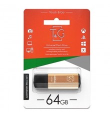Флеш-накопичувач USB 64GB T&G 121 Vega Series Gold (TG121-64GBGD)