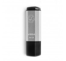 Флеш-накопичувач USB 64GB T&G 121 Vega Series Silver (TG121-64GBSL)