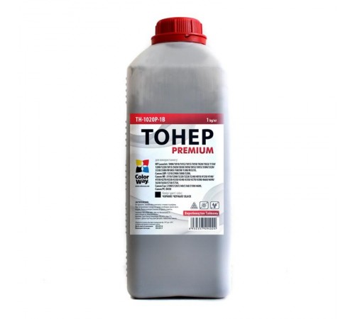 Тонер Colorway HP LJ P1000/1010/1200/2100/AX Premium 1000 г TH-1020P-1B