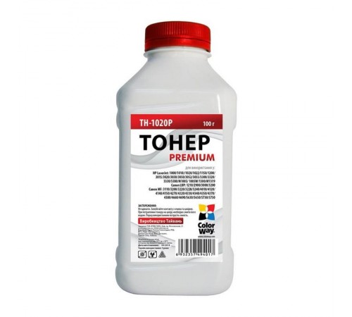Тонер CW (TH-1020P) HP LJ 1010/1012/1015, 100 г Premium