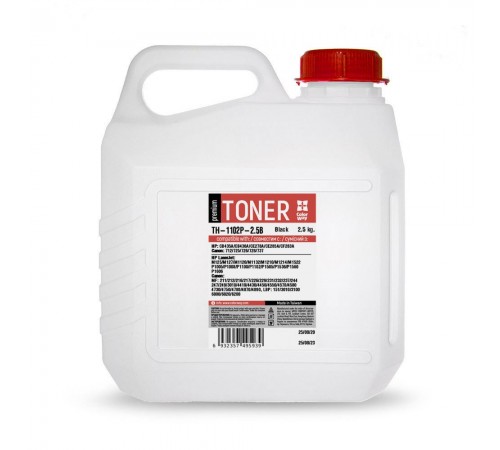 Тонер CW (TH-1102P-2.5B) HP P1102/P1606/Canon 725/Canon 728 2,5 кг Premium