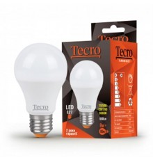 Лампа світлодіодна Tecro 8W E27 3000K (TL-A60-8W-3K-E27)