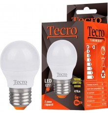Лампа світлодіодна Tecro 6W E27 3000K (TL-G45-6W-3K-E27)