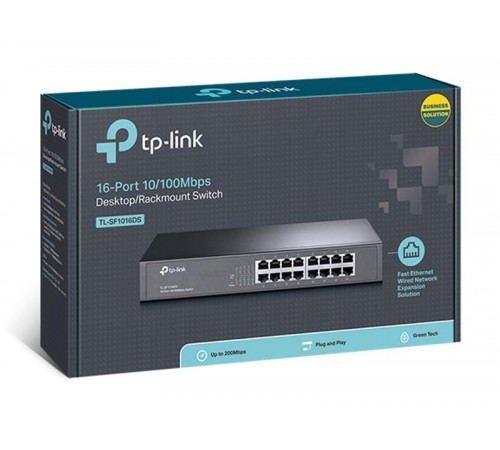 Комутатор TP-LINK TL-SF1016DS Комутатор TP-LINK TL-SF1016DS
