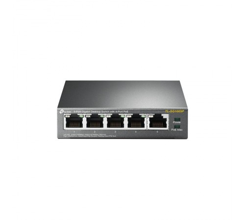 Комутатор TP-Link TL-SG1005P Комутатор TP-Link TL-SG1005P