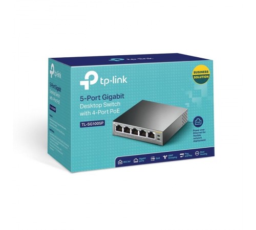 Комутатор TP-Link TL-SG1005P Комутатор TP-Link TL-SG1005P