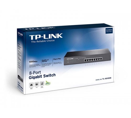 Комутатор TP-Link TL-SG1008 Комутатор TP-Link TL-SG1008
