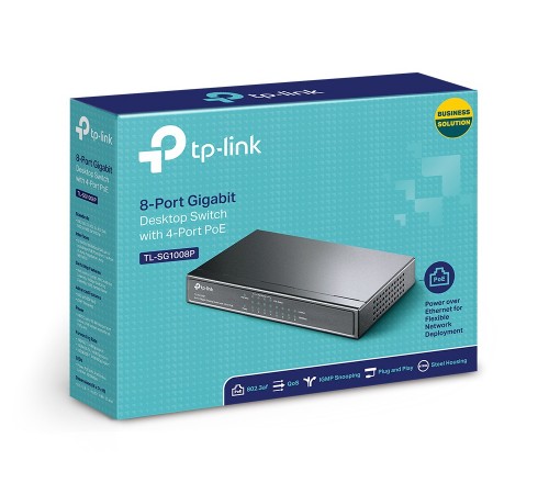 Комутатор TP-Link TL-SG1008P Комутатор TP-Link TL-SG1008P