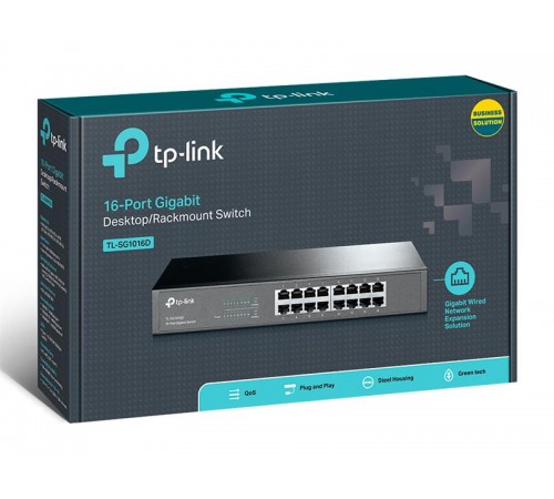 Комутатор TP-Link TL-SG1016D Комутатор TP-Link TL-SG1016D