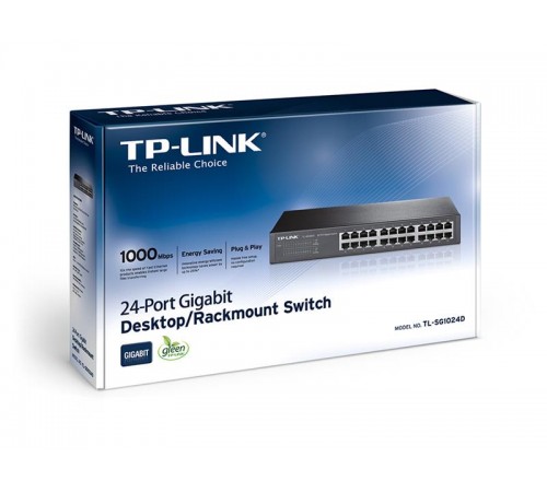 Комутатор TP-Link TL-SG1024D Комутатор TP-Link TL-SG1024D