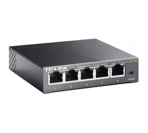 Комутатор TP-LINK TL-SG105E Комутатор TP-LINK TL-SG105E