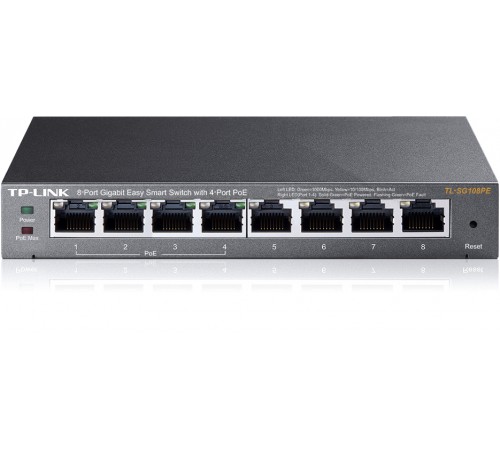 Комутатор TP-Link TL-SG108PE Комутатор TP-Link TL-SG108PE