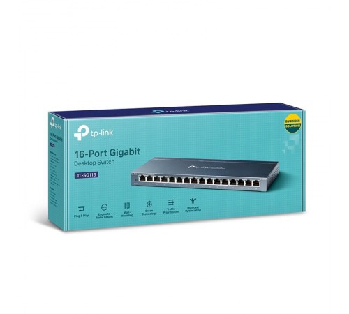Комутатор TP-Link TL-SG116 Комутатор TP-Link TL-SG116
