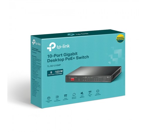 Комутатор TP-Link TL-SG1210MP Комутатор TP-Link TL-SG1210MP