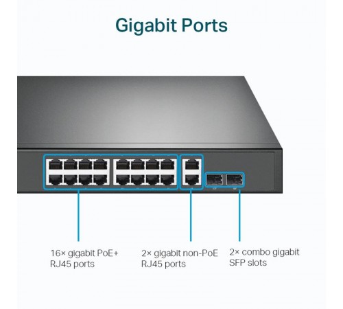 Комутатор TP-Link TL-SG1218MP Комутатор TP-Link TL-SG1218MP
