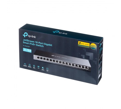 Комутатор TP-Link TL-SG2016P Комутатор TP-Link TL-SG2016P