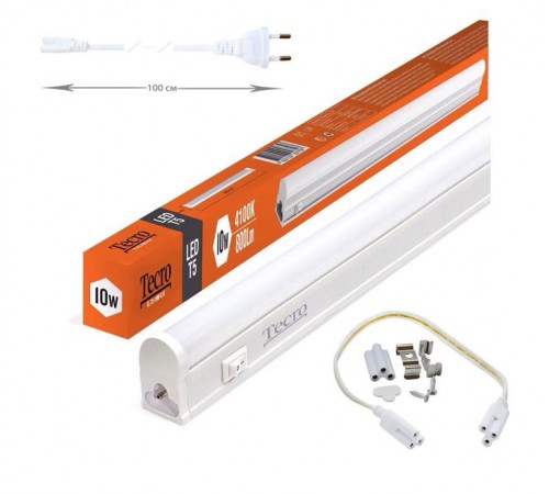 Світильник LED Tecro TL-T5-10W-4.1K 10W 4100K
