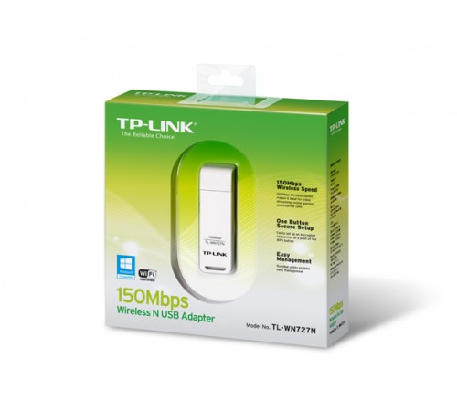 Бездротовий адаптер TP-Link TL-WN727N Бездротовий адаптер TP-Link TL-WN727N