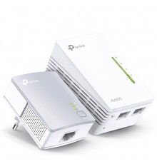 Комплект адаптерів для створення мережі Ethernet на основі електромережі TL-WPA4220KIT (500Mbps, Wi-Fi)