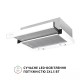 Витяжка Perfelli TL 502 WH LED
