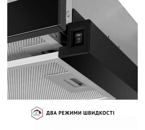 Витяжка Perfelli TL 602 BL LED