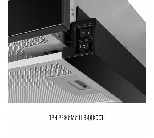 Витяжка Perfelli TL 6622 BL 1000 LED