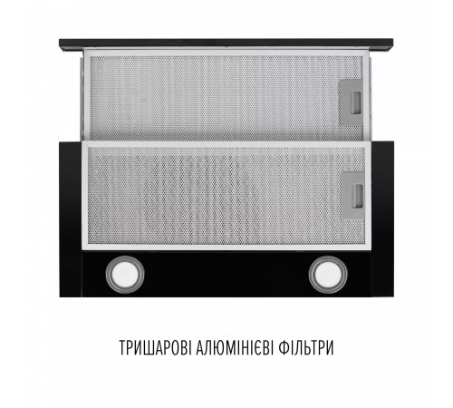 Витяжка Perfelli TL 6622 BL 1000 LED