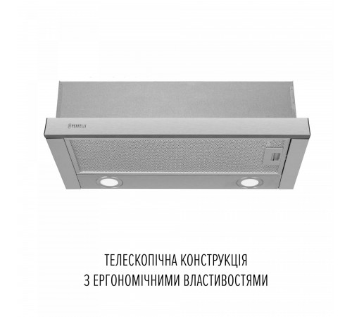 Витяжка Perfelli TL 6622 I 1000 LED