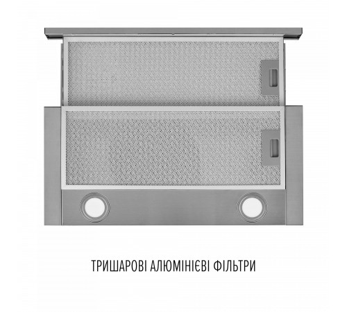 Витяжка Perfelli TL 6622 I 1000 LED