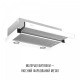 Витяжка Perfelli TL 6622 WH 1000 LED