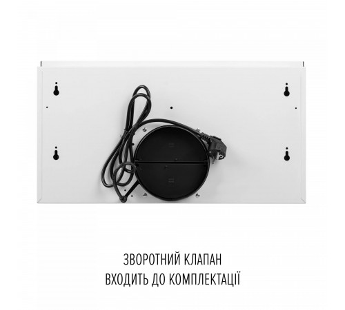 Витяжка Perfelli TL 6622 WH 1000 LED