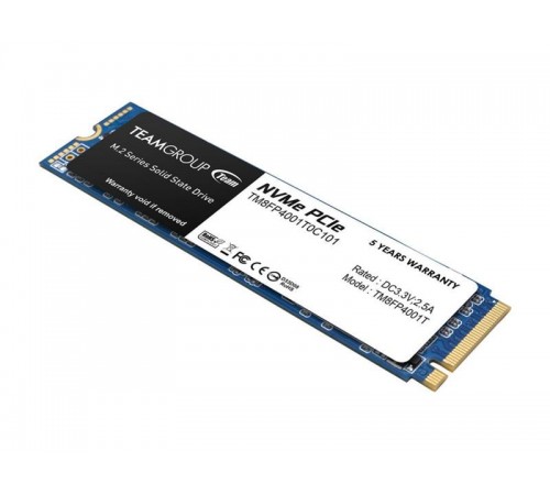Накопичувач SSD 1TB Team MP34 M.2 2280 PCIe 3.0 x4 3D TLC (TM8FP4001T0C101)_Bulk