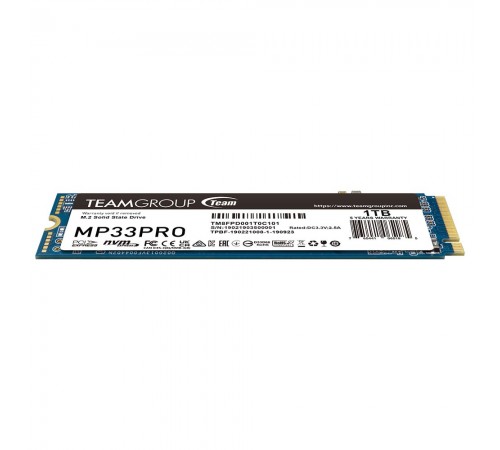 Накопичувач SSD 1TB Team MP33 Pro M.2 2280 PCIe 3.0 x4 3D TLC (TM8FPD001T0C101)